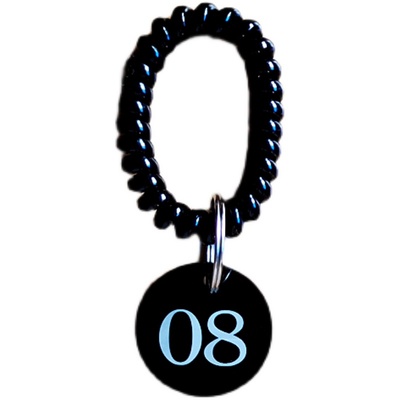 柜子号码牌贴双面数字手牌寄存牌