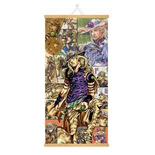 jojo的奇妙冒险海报挂画飙马野郎周边杰洛乔尼迪亚哥布兰度承太郎