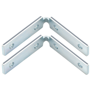 橱柜免拉手角码连接件90度直角铁加厚家具配件五金柜体厨柜固定件