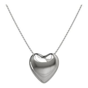 KVK THE HEART 心系列我心悦你项链 爱心吊坠 渐变色情侣项链