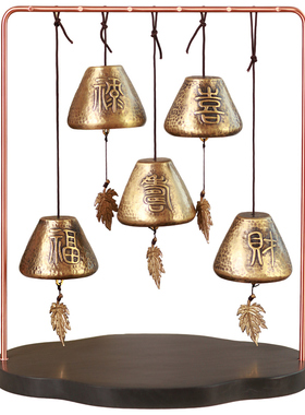 五福乔迁新居玄关客厅轻奢高摆件