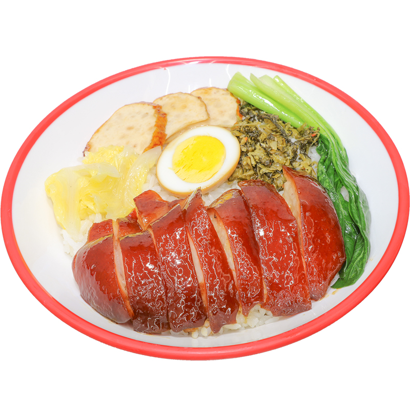 正宗隆江豬腳飯技術配方教程廣東燒臘豬手飯鹵水肉鹵料包小吃做法