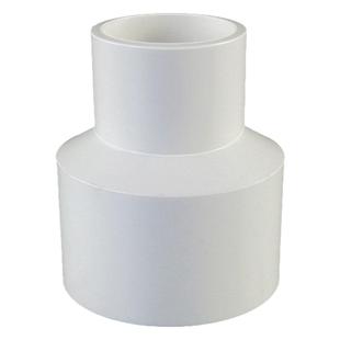 变径接头50缩口90直接PVC排水管件60异径直化变形大小头快速配件