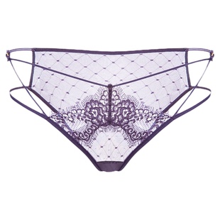 「LR」暧昧密语*性感魅惑蕾丝网纱镂空细带内裤女2026新款三角裤