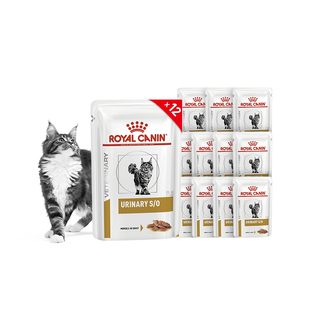 皇家成猫泌尿道全价处方湿粮远离结石1盒12袋奥地利原装进口