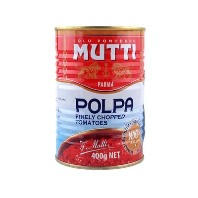 Mutti碎番茄罐头含番茄99.8%