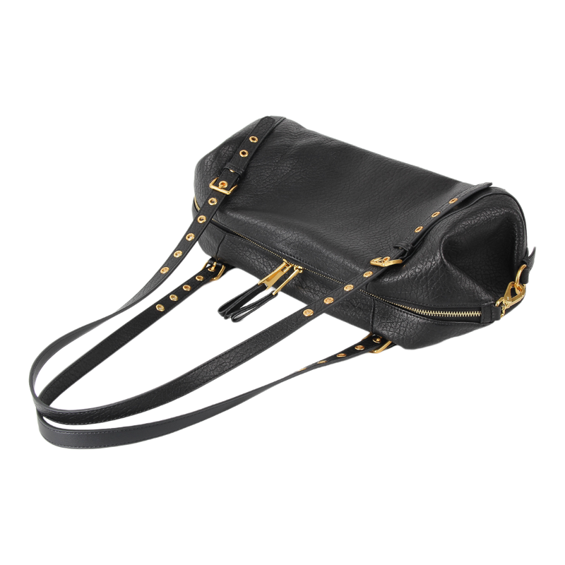 YOCAMU腋下包法棍包头层羊皮保龄球包小众设计百搭高级感通勤单肩