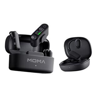 猛玛LARK MAX2无线夹领式监听麦克风AI降噪直播收音麦一拖四猛犸