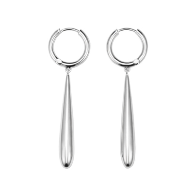 小众水滴耳坠铜合金高级感小众