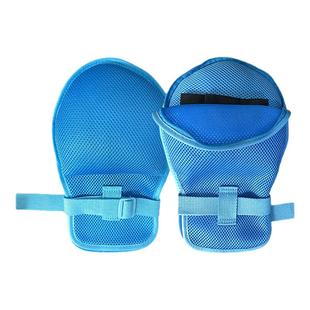 约束手套防抓防自伤卧床病人手部固定手套老人防拔管透气网面专用