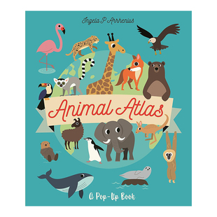 【现货】【立体翻翻书】动物大观 Animal Atlas英文儿童立体原版图书进口书籍Ingela P. Arrhenius