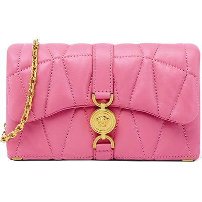 【季末优惠】VERSACE/范思哲 女士Kleio绗缝迷你包