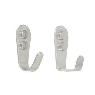 不锈钢挂钩单钩厨房浴室卫生间壁挂单个毛巾挂勾加厚衣帽钩挂衣钩