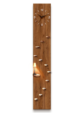 手办收纳盲盒挂钟客厅壁钟