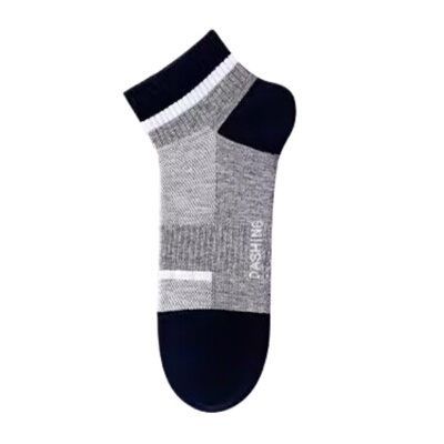 夏季男士纯棉薄款透气防臭短袜
