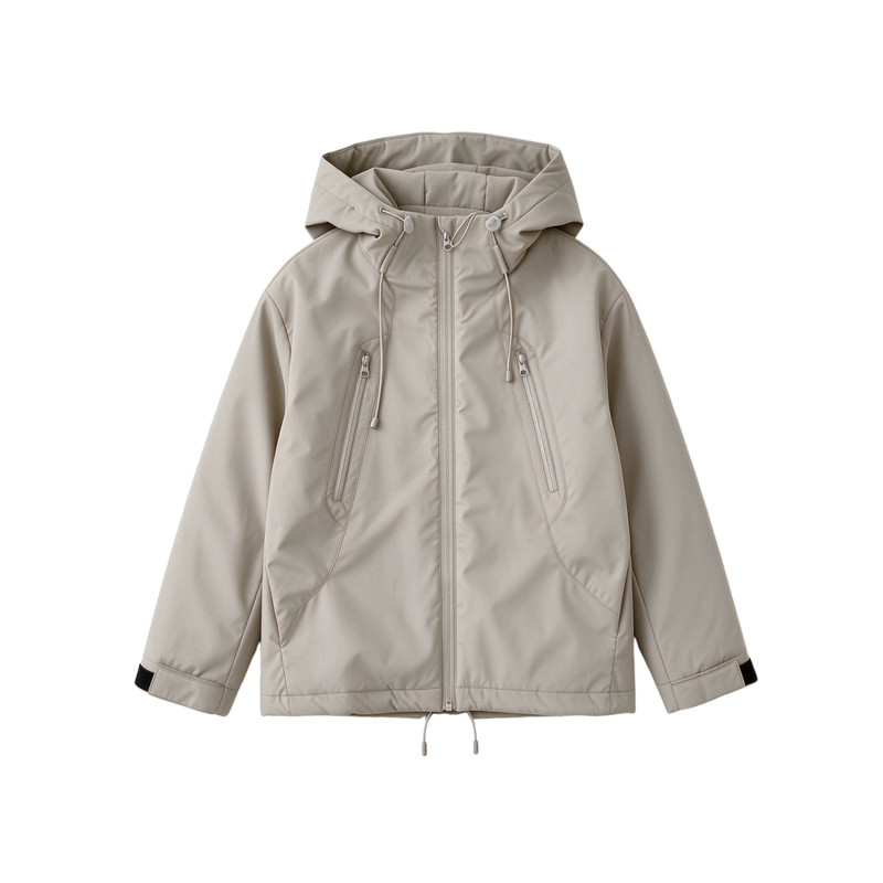 【店主力推】亲子/女大童防水连帽棉服冬装儿童保暖夹棉加厚外套