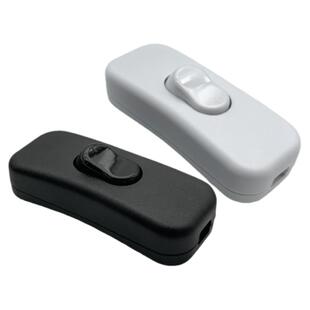 翘板开关 床头电灯LED台灯风扇线上控制中途脚踩按钮手捏船型按键