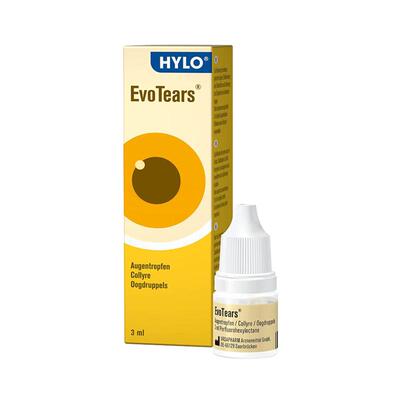 德国海露HYLO EvoTears Omega眼药水滴眼液干眼症缓解眼睛干涩3ML