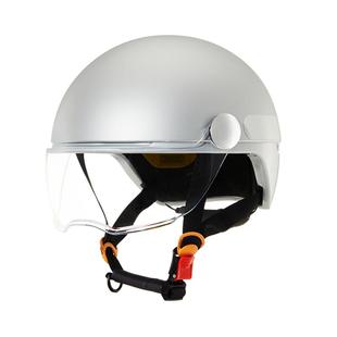 疯狂芒果LANG电动车头盔电动车冬季半盔男女四季通用安全帽3C认证