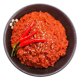 桔梗咸菜拌料元池辣白菜酱料延边风味辣酱500g正宗地窖发酵辣椒酱