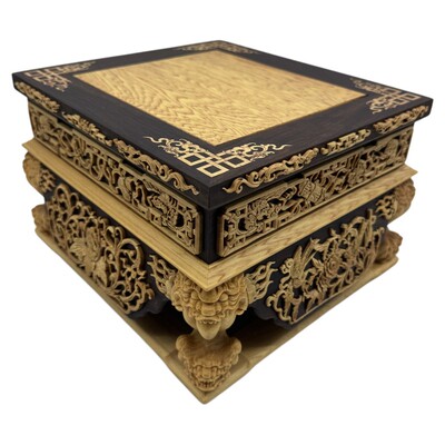 神像佛像垫高法座宝座摆件底座