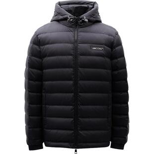 LINCCHIC金羽杰短款轻薄羽绒服男新款通勤连帽羽绒外套N23801081