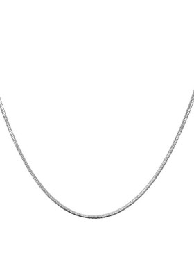 钛钢项链基础款不掉色细蛇骨颈链男潮素链子潮流美式锁骨链女