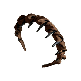 正反两戴缠绕发箍女高颅顶头箍反齿梳蓬松发卡洗脸压发捆头窟头饰