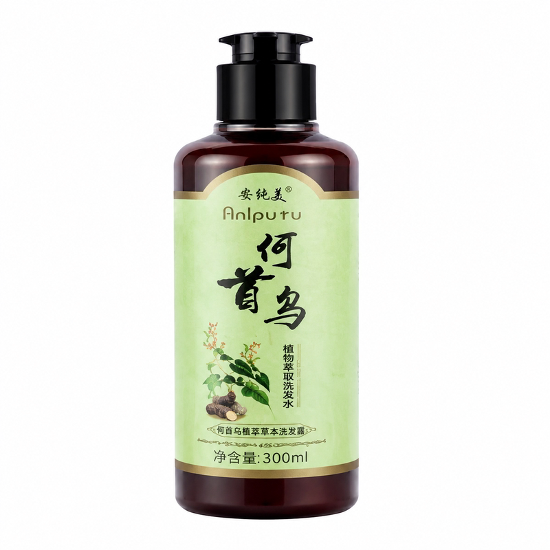安纯美何首乌清洁芳香草本养发液