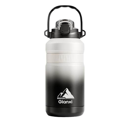 捷安玺保温杯大号大容量水杯男士泡茶2025新款吸管杯便携学生水壶