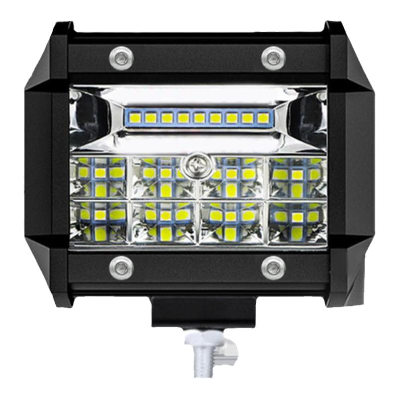 LED射灯12v24伏强光超亮货车杠灯