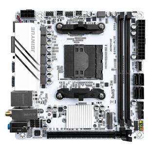 【正品】精粤B350i-PLUS主板WiFi1/2/3/4/5代AM4CPU电脑itx台式机