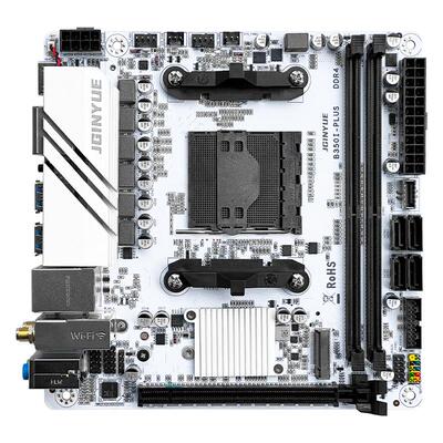 台式B350ITX白色M2WIFI迷你主板