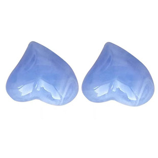 突如其来的假期阚清子同款耳环榴莲蓝爱心桃心耳钉925银耳饰耳夹