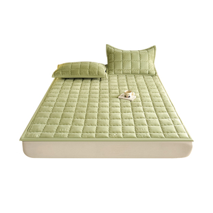 加厚牛奶绒床垫1米5家用垫被软垫宿舍冬天保暖被褥毛毯床盖可机洗