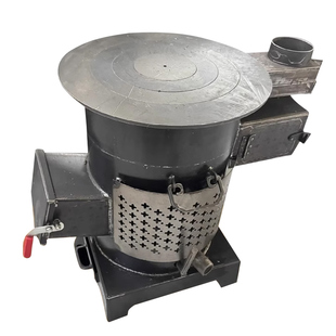 气化炉保暖小钢炮带烤箱摇灰内胆加大加厚柴煤多功能家用农村户外