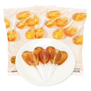 樱木良品秋梨膏棒棒糖添加雪梨汁0脂清甜润燥软糖果网红解馋零食