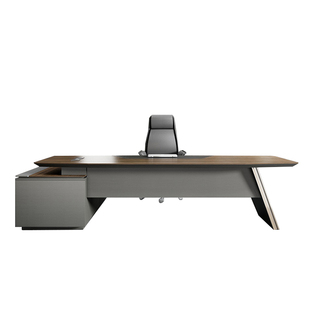 老板办公桌椅组合老板桌简约现代总裁桌轻奢大气董事长大班台家具