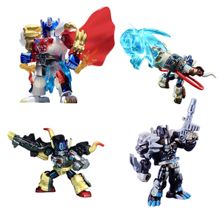 布鲁可变形金刚星辰版第7弹盲盒七代积木人擎天柱布鲁克迷你手办