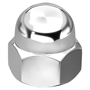 304不锈钢细牙盖型形螺母细牙盖帽M10M12M14M16M18M20*1*1.25*1.5