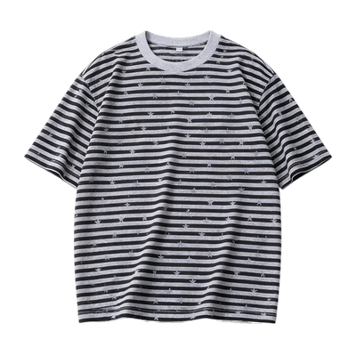 星星条纹印花设计感内搭T恤