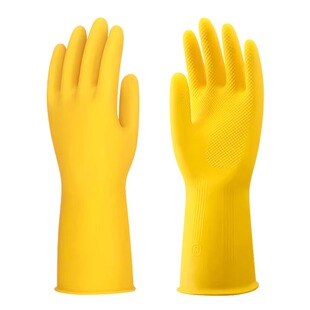 南洋牛筋乳胶手套加厚橡胶劳保工作耐磨防水防滑家务洗碗耐用胶皮