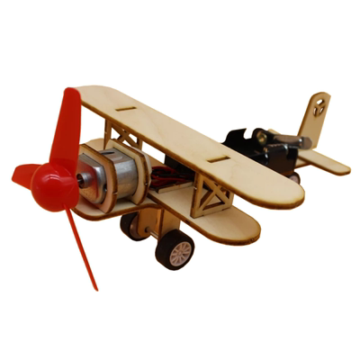 diy小实验手工螺旋桨飞机材料包