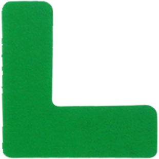 定位贴6S四角定位贴桌面定位定置标签标识5S定位贴6S管理标准化胶带L型定位角I型定位线定置胶带物品定位标