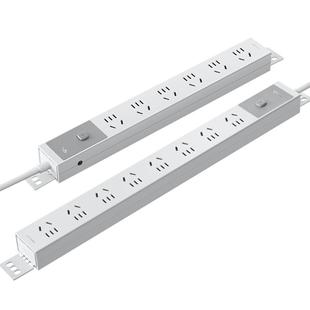 公牛家用PDU插座多孔桌下免打孔插座排插插线板拖线板