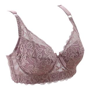 加肥加大码内衣大胸显小聚拢文胸200斤胖MM薄款收副乳防下垂胸罩C