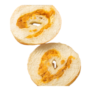 短保新鲜 早悦肉松蛋黄贝果面包 咖啡咸口代餐欧包早餐零食