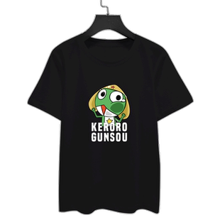 keroro军曹青蛙动漫周边纯棉短袖T恤衫男女宽松半袖休闲夏季衣服