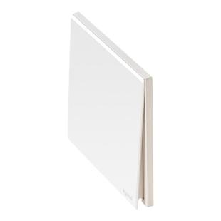 罗格朗开关插座面板画采陶瓷白色五孔插带usb三孔单控家用16A电源