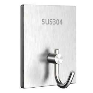 厨房砧板挂钩免打孔强力承重浴室厨房不锈钢粘钩重物挂钩强力粘胶